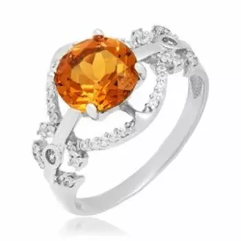 Серебряное кольцо с ситаллом