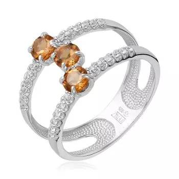 Серебряное кольцо с султанитами