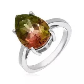 Серебряное кольцо с султанитом