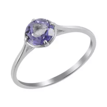 Серебряное кольцо с топазом