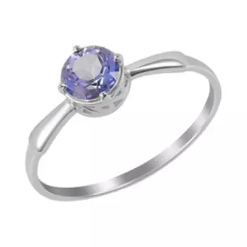 Серебряное кольцо с топазом