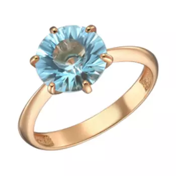 Серебряное кольцо с топазом