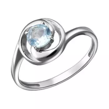 Серебряное кольцо с топазом