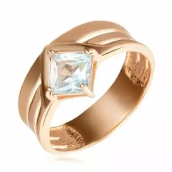 Серебряное кольцо с топазом