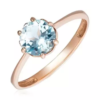 Серебряное кольцо с топазом