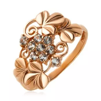 Серебряное кольцо с топазом