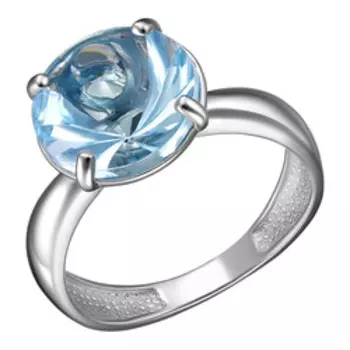Серебряное кольцо с топазом Sky