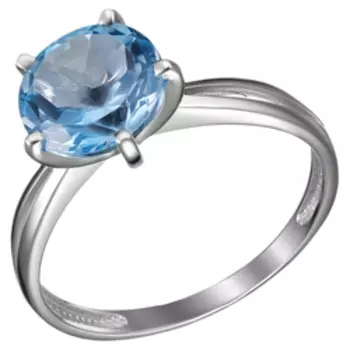 Серебряное кольцо с топазом Sky