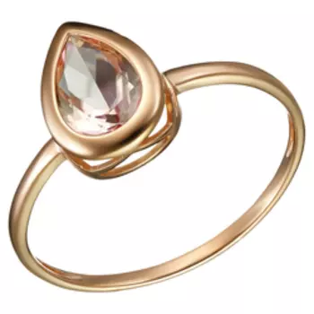 Серебряное кольцо с топазом SWAROVSKI