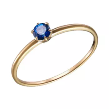 Серебряное кольцо с топазом Swarowski