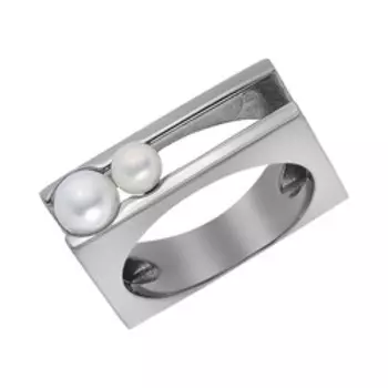 Серебряное кольцо с жемчугом