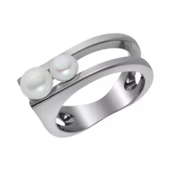 Серебряное кольцо с жемчугом