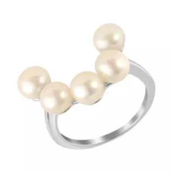 Серебряное кольцо с жемчугом