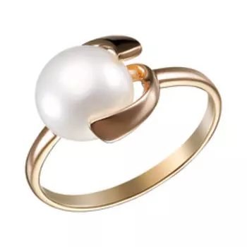 Серебряное кольцо с жемчугом