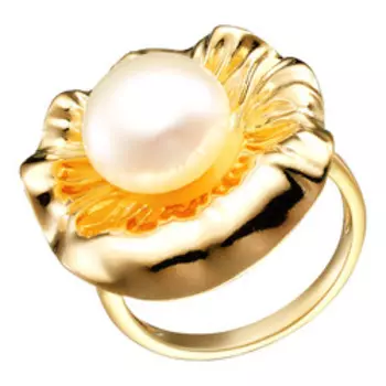 Серебряное кольцо с жемчугом