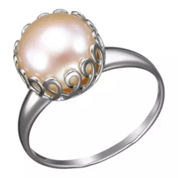 Серебряное кольцо с жемчугом
