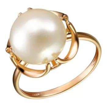 Серебряное кольцо с жемчугом