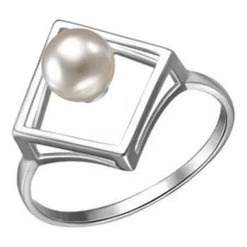 Серебряное кольцо с жемчугом