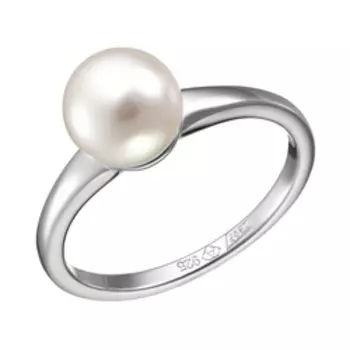 Серебряное кольцо с жемчугом