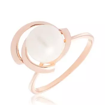 Серебряное кольцо с жемчугом