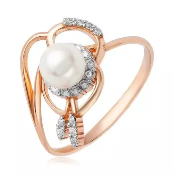 Серебряное кольцо с жемчугом