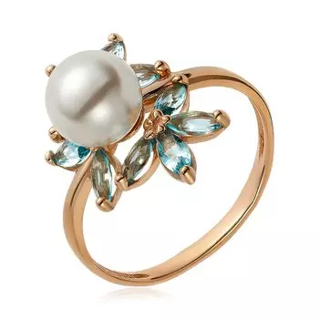 Серебряное кольцо с жемчугом