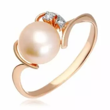 Серебряное кольцо с жемчугом