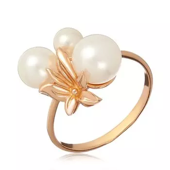 Серебряное кольцо с жемчугом