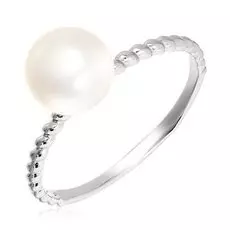 Серебряное кольцо с жемчугом