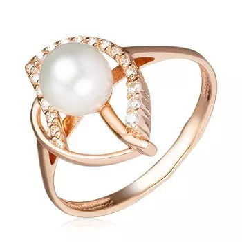 Серебряное кольцо с жемчугом