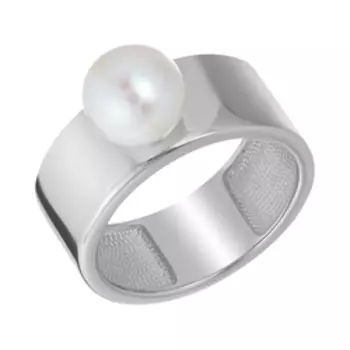 Серебряное кольцо с жемчугом