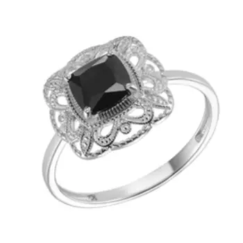 Серебряное кольцо со шпинелью