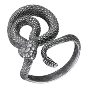 Серебряное кольцо "Змея"