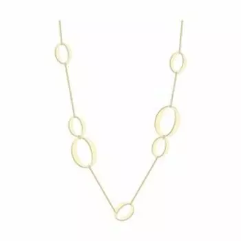 Колье из золочёного серебра