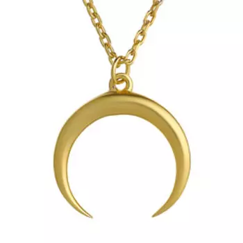 Серебряное колье "Лунница"