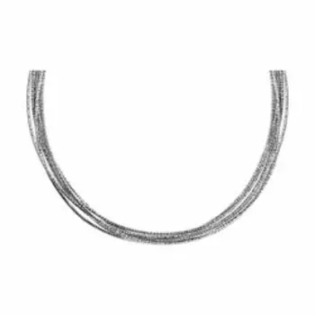 Серебряное колье плетение "Фантазийное"