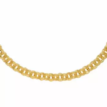 Серебряное колье плетение "Фантазийное"