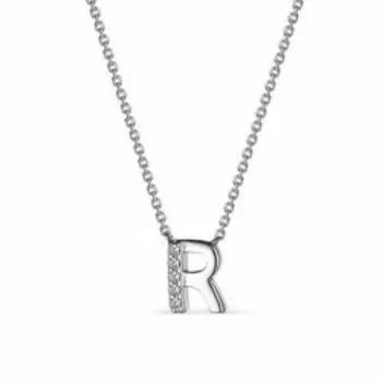 Серебряное колье "Remember"