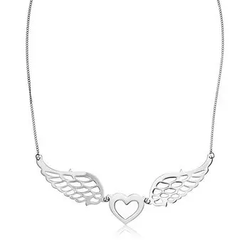 Серебряное колье с алмазной обработкой