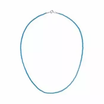 Серебряное колье с бирюзой