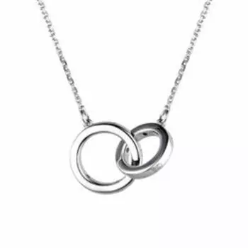 Серебряное колье с фианитами