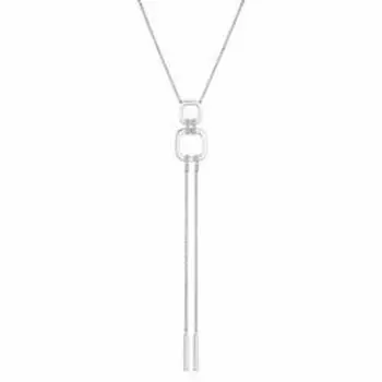 Серебряное колье с фианитами