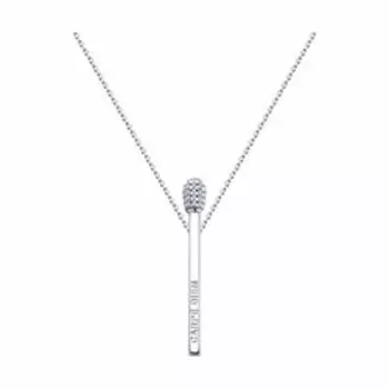 Колье «Спичка» из серебра