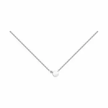 Серебряное колье с фианитом