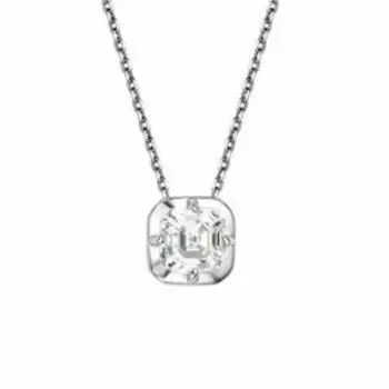 Серебряное колье с фианитом