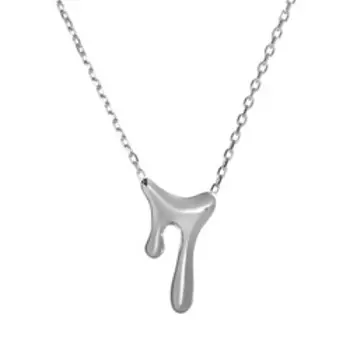 Серебряное колье с удлинением плетение "Якорное"