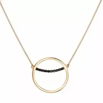 Серебряное колье со шпинелью