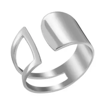 Серебряное незамкнутое кольцо