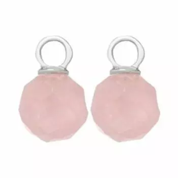 Серебряные подвески для серег с кварцем