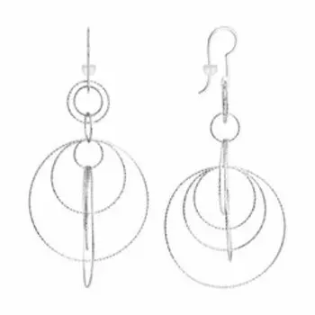 Серебряные серьги